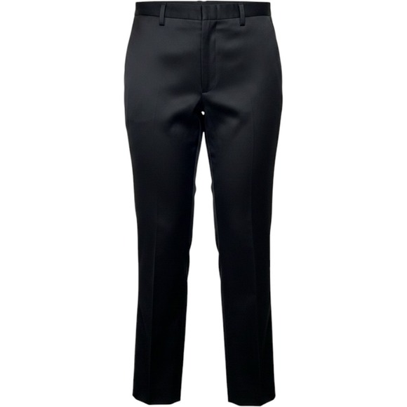 Ralph Lauren Pants - Ralph Lauren Dress Pants Black Womens 12 Silk Blend Straight Leg Cocktail Office